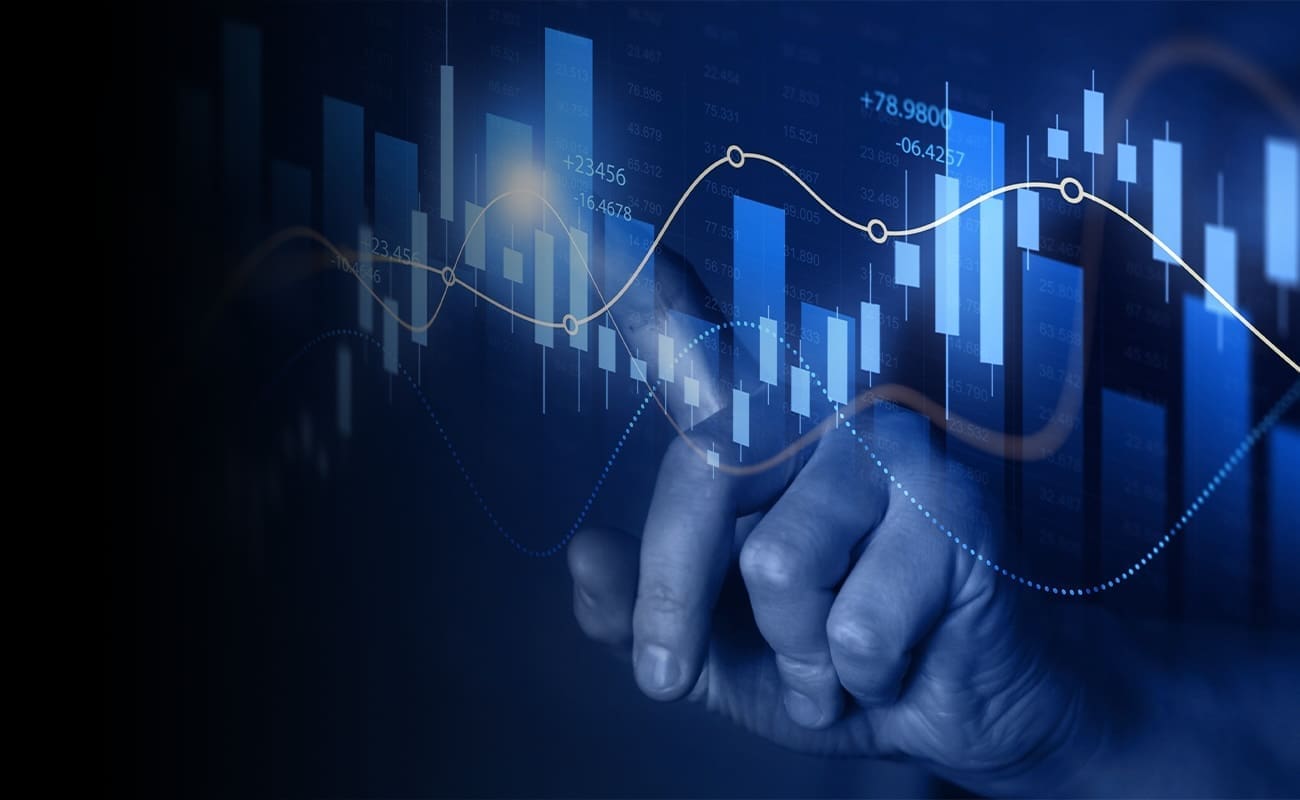 Financial analytics dashboard visualization from Wiss