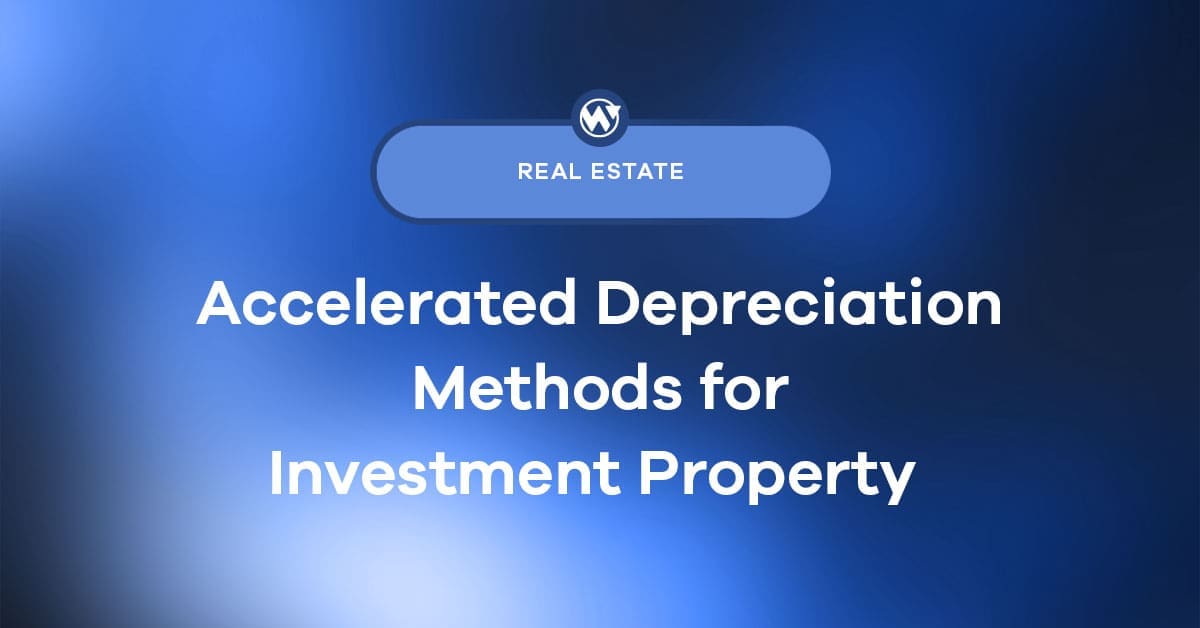 Accelerated Depreciation Methods for Investment Property